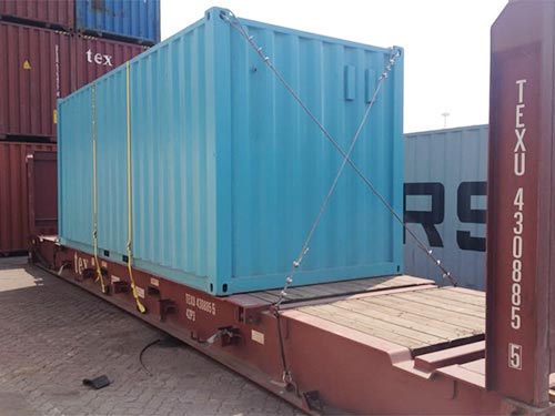 海運產品框架箱加固